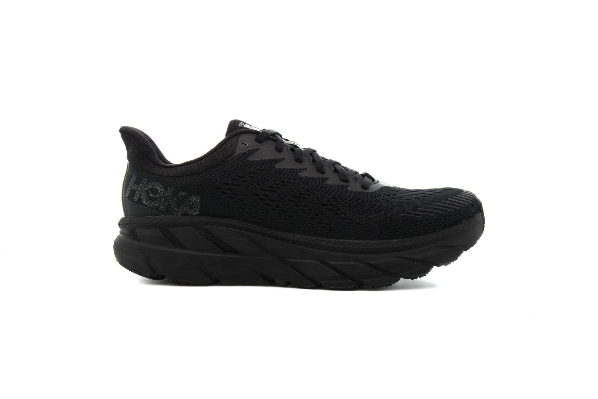 Exclusive Hoka One One CLIFTON 7 "BLACK" — 4 — Front View