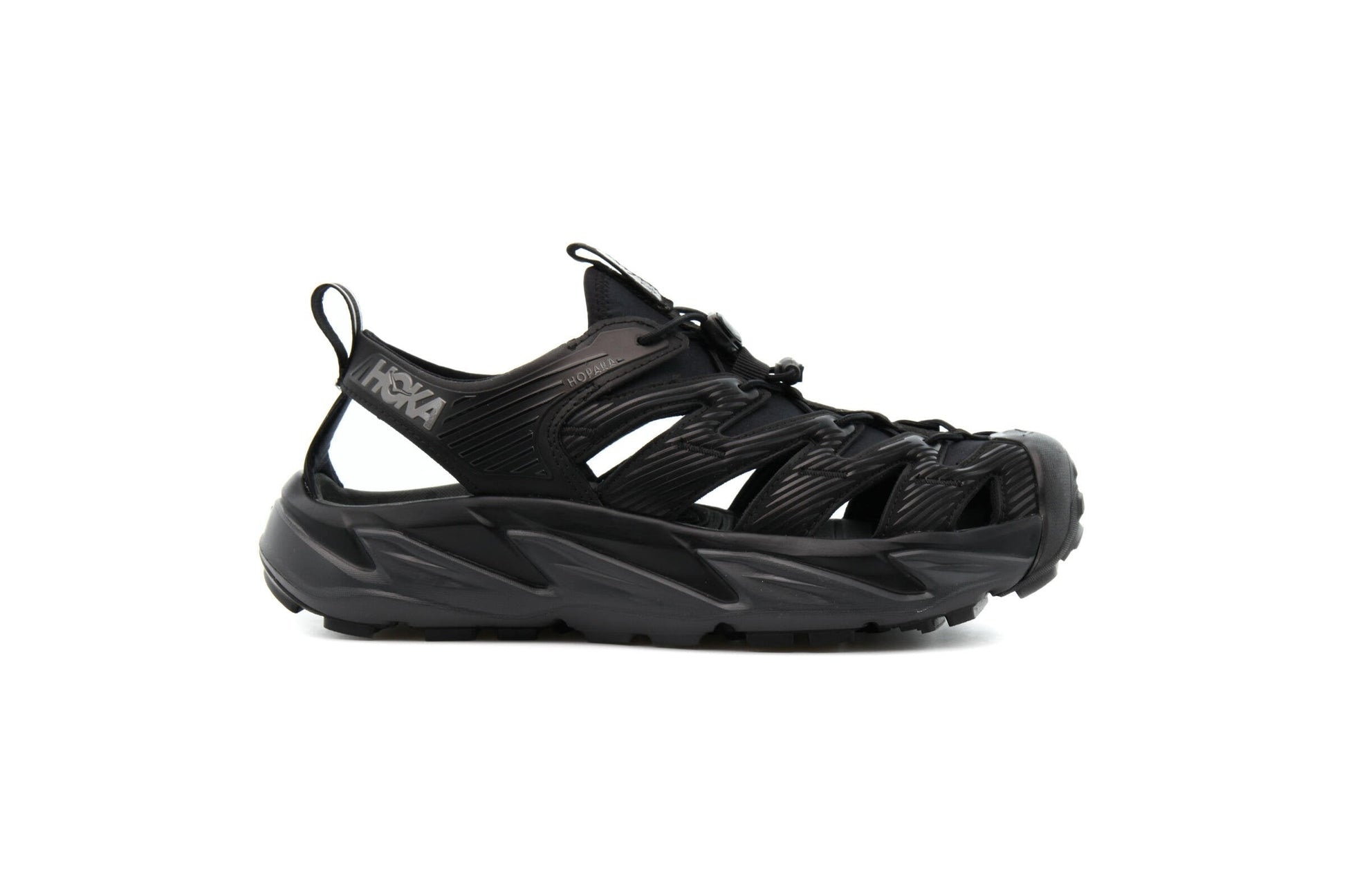 Exclusive Hoka One One HOPARA "BLACK" — 4 — Front View