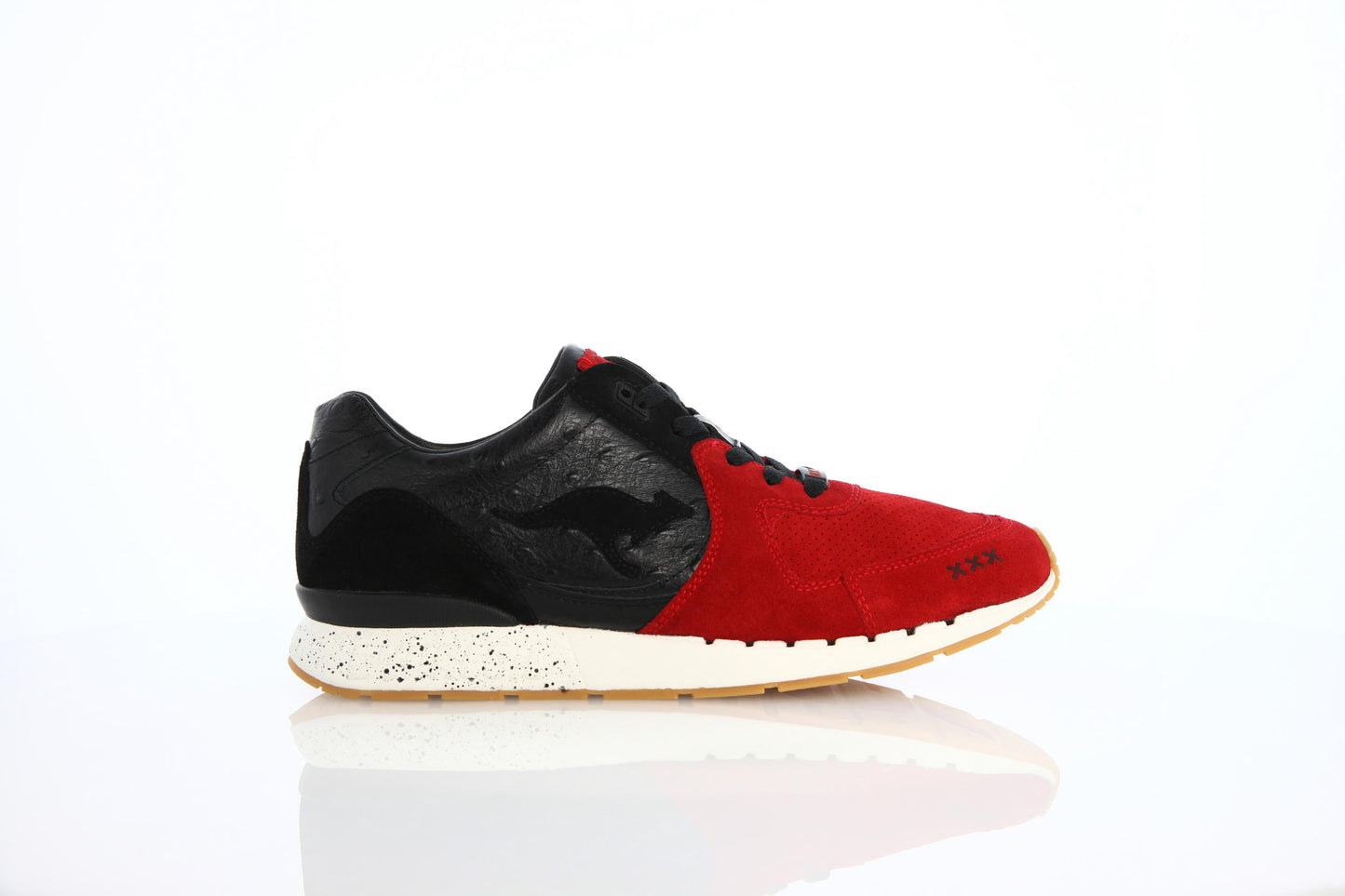 Exclusive KangaROOS x SneakerBAAS Coil-R2 "Sin City" — 5 — Front View
