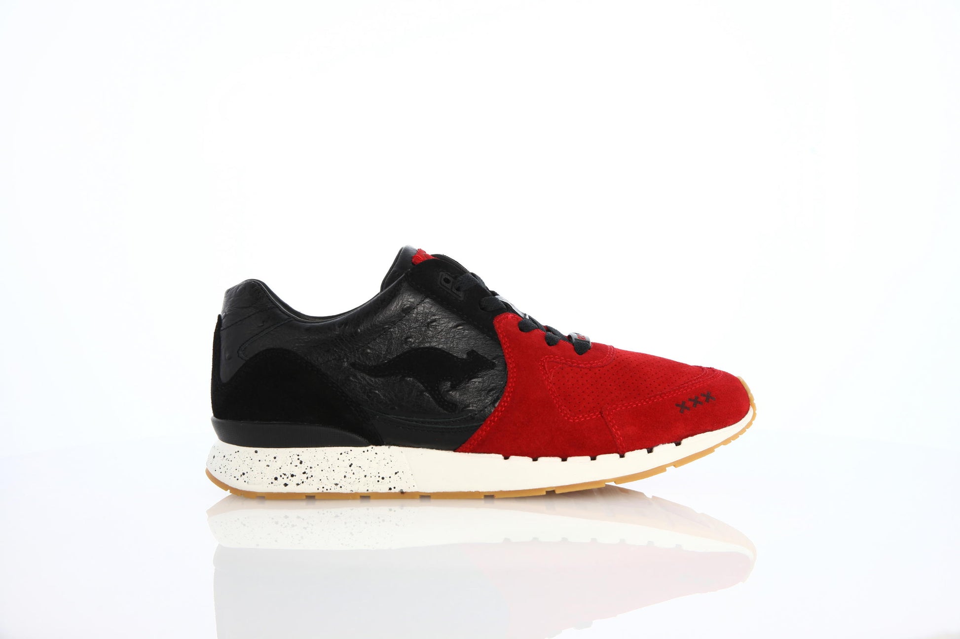 Exclusive KangaROOS x SneakerBAAS Coil-R2 "Sin City" — 5 — Front View