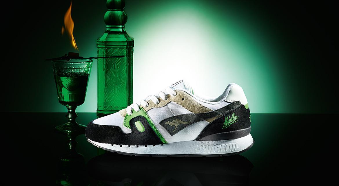 Exclusive KangaROOS X Sneakers Mag Omnicoil II "Absinthe" — 5 — Front View