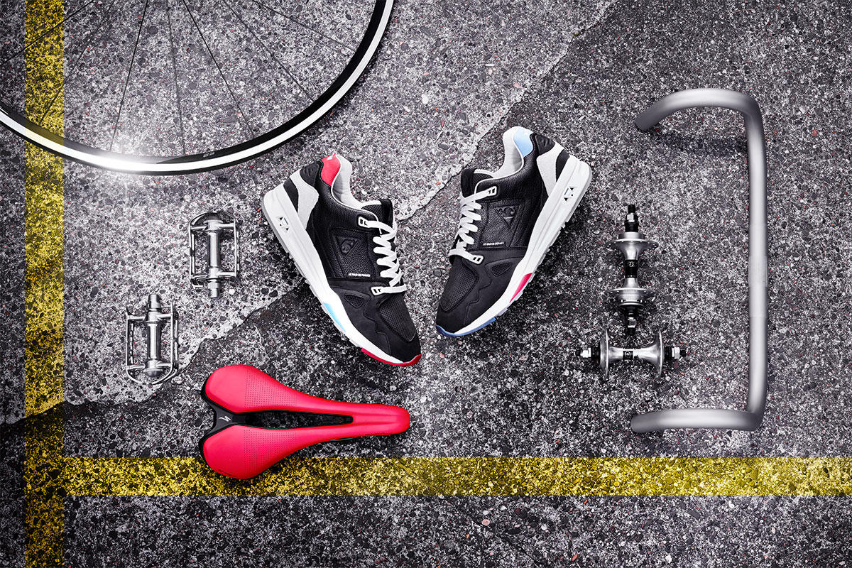 Exclusive Le Coq Sportif x Afew R1000 "Le Grand Depart" — 4.5 — Front View