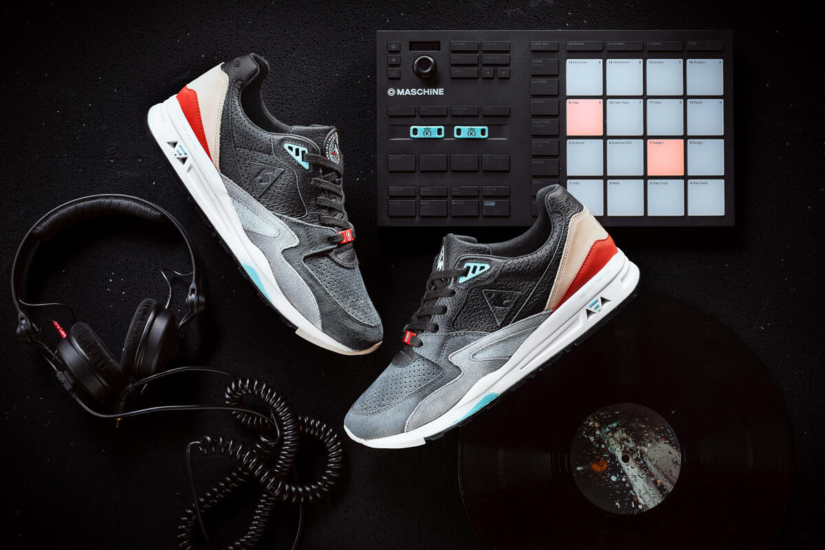 Exclusive Le Coq Sportif x AFEW x 24 Kilates x Rafik R800 "Crane Network" — 4.5 — Front View