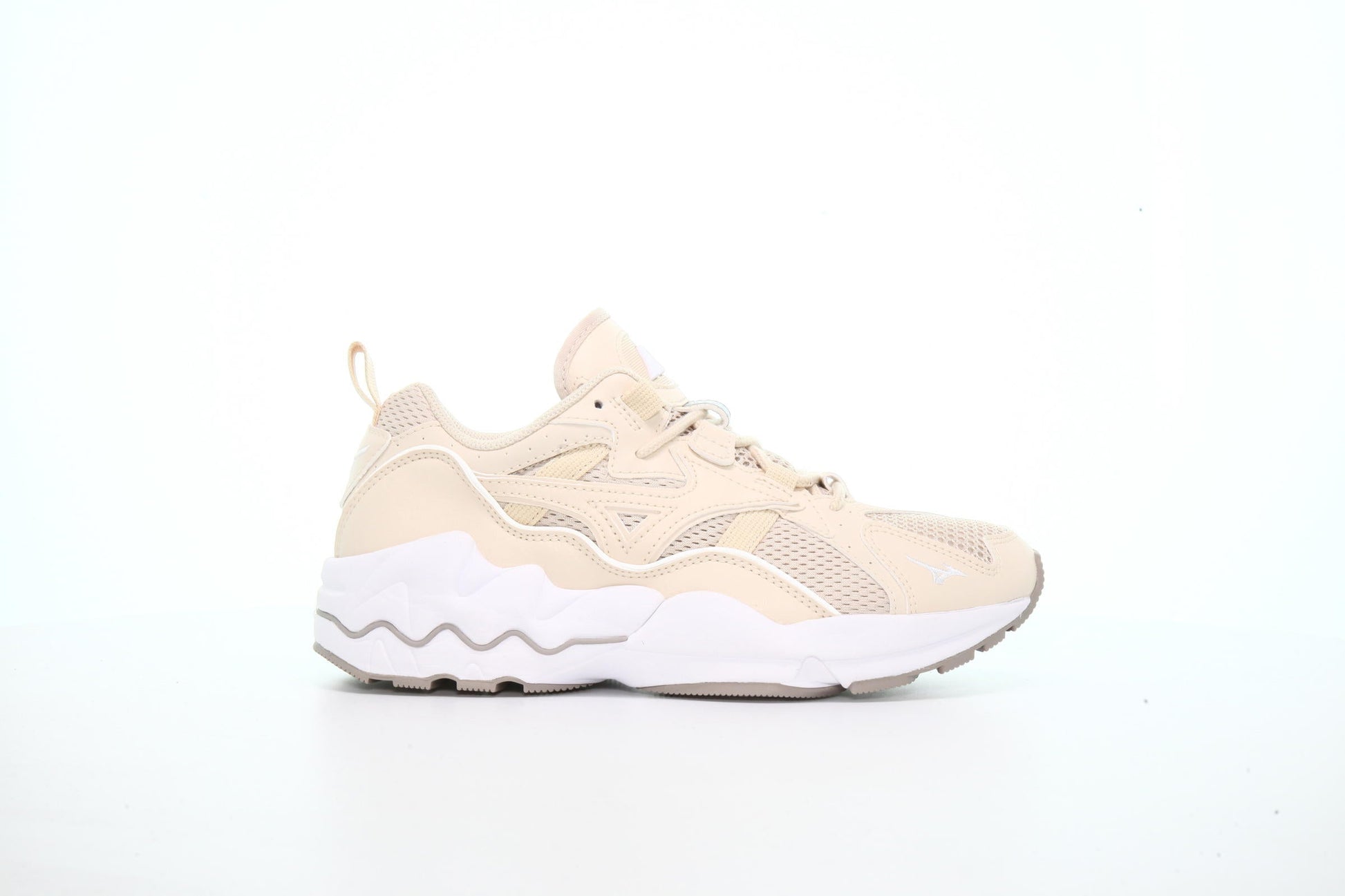 Exclusive Mizuno Wave Rider 1 Core W "Bleached Sand" — 5 — Front View
