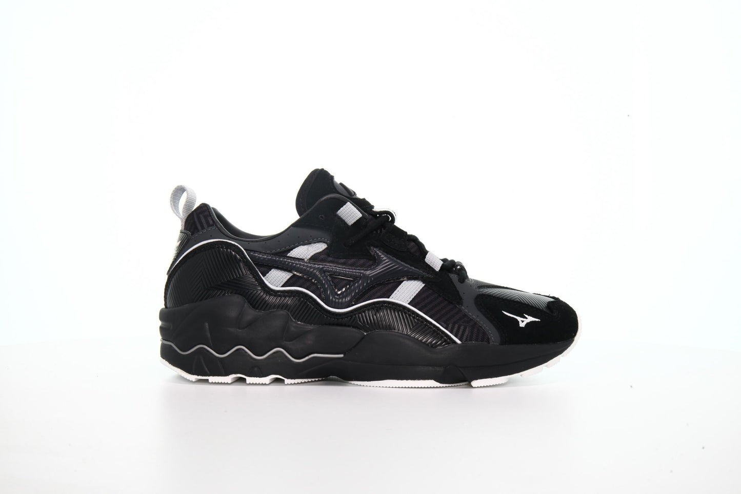 Exclusive Mizuno Wave Rider 1 Urban Camo "Black" — 5 — Front View