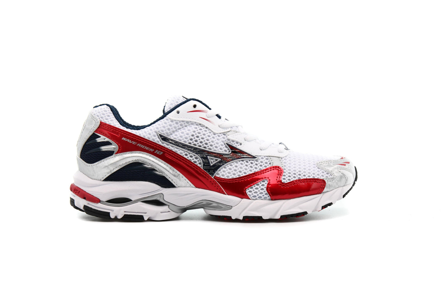 Exclusive Mizuno WAVE RIDER 10 OG "WHITE" — 5 — Front View