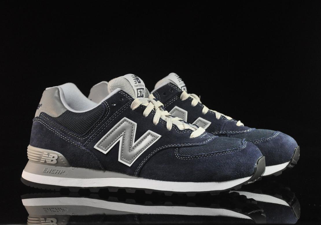 Exclusive New Balance 574 NVS — 4 — Front View