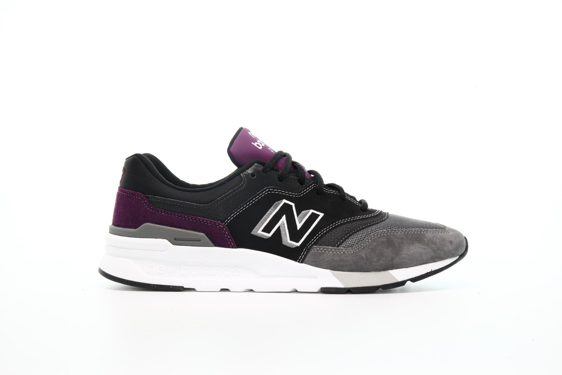 Exclusive New Balance CM 997 HEK "Black" — 4 — Front View