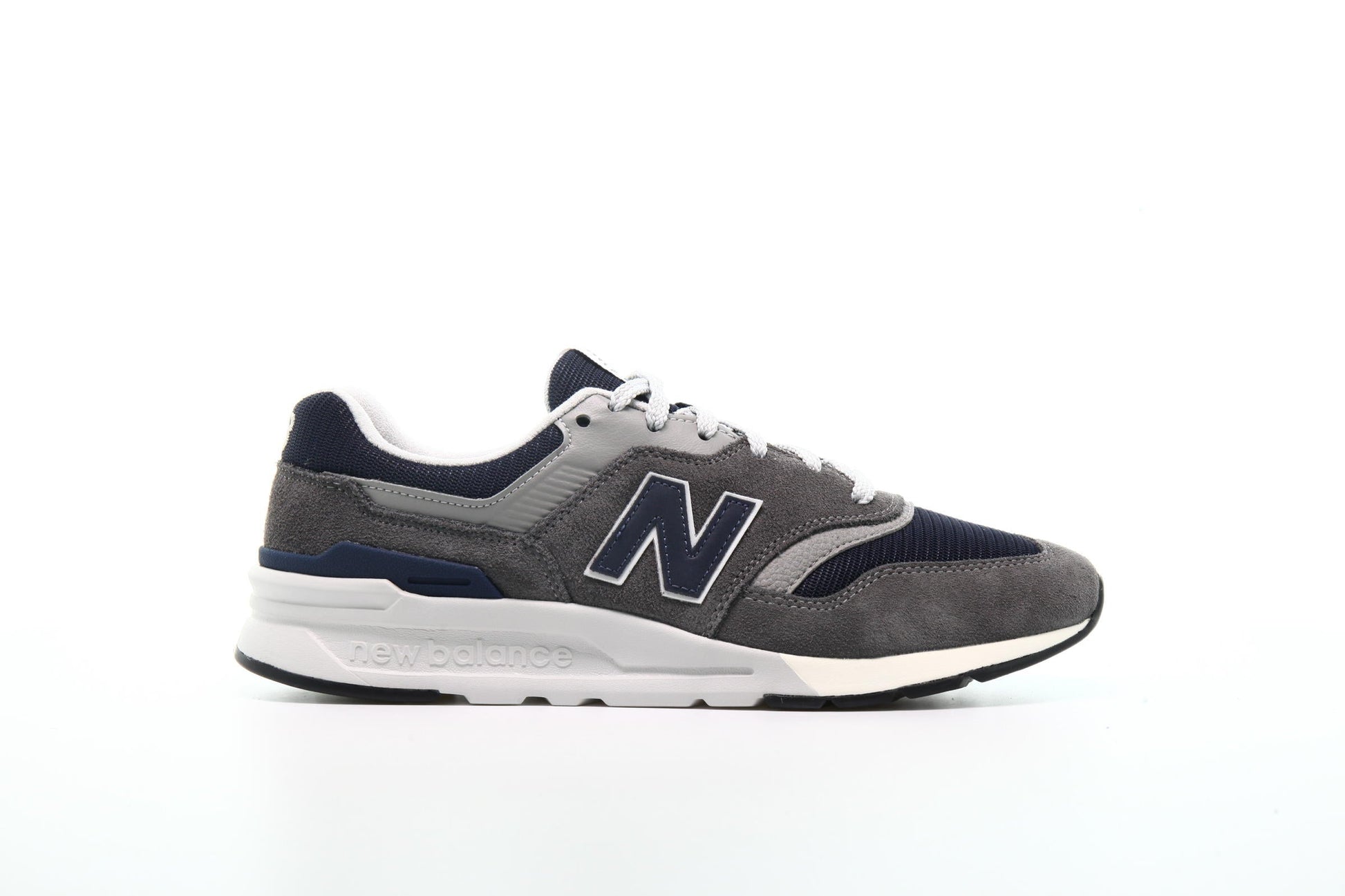 Exclusive New Balance CM997 "Hax Grey" — 4 — Front View