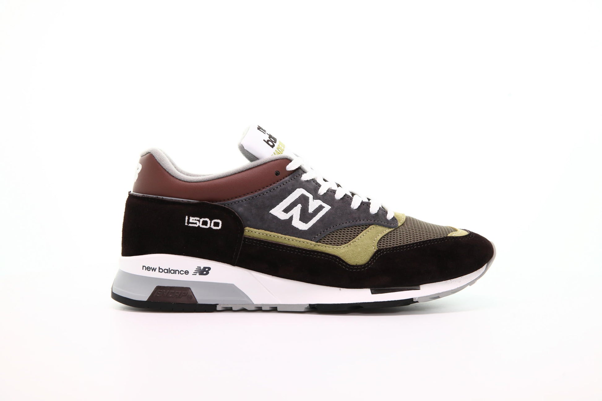 Exclusive New Balance M 1500 BCG "Brown" — 4 — Front View