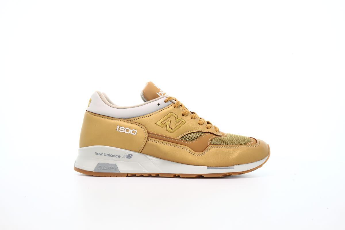 Exclusive New Balance M 1500 MET "Gold" — 4 — Front View