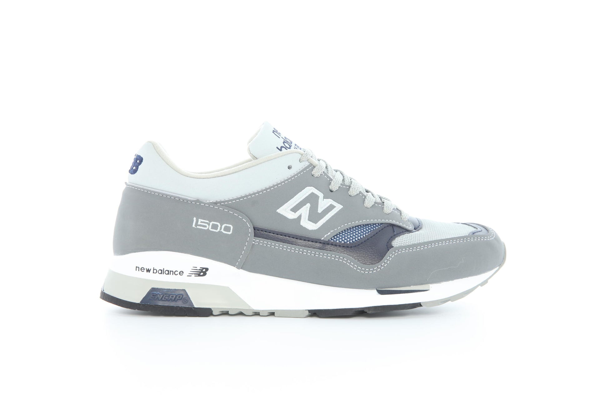 Exclusive New Balance M 1500 UKG "Light Grey" — 4 — Front View