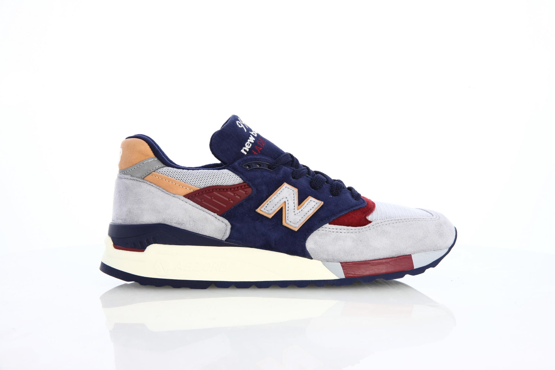 Exclusive New Balance M 998 CSU "Grey" — 4 — Front View
