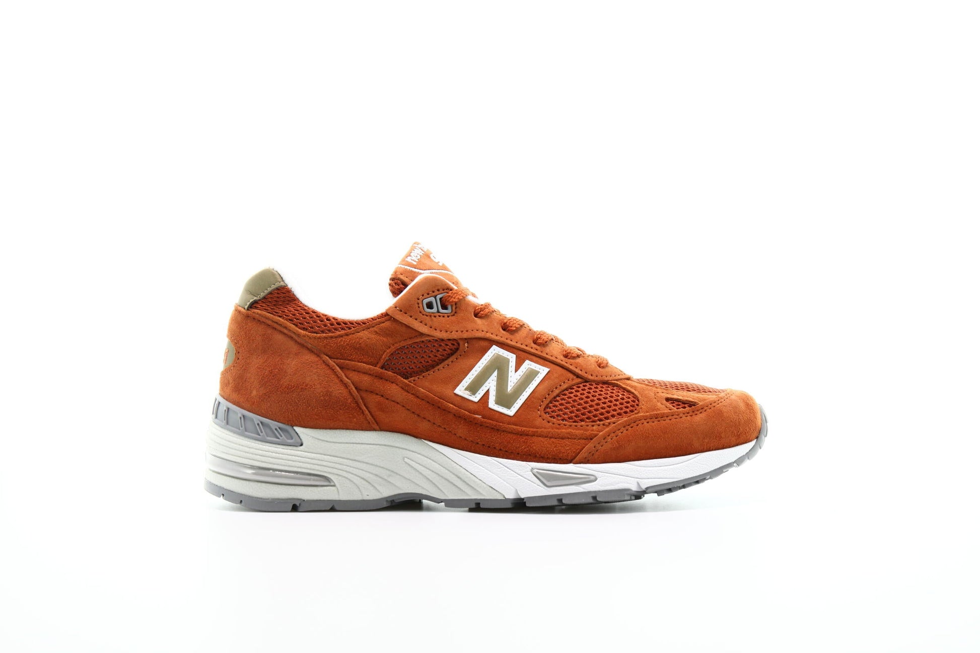 Exclusive New Balance M 991 D SE "Burnt Orange" — 4 — Front View