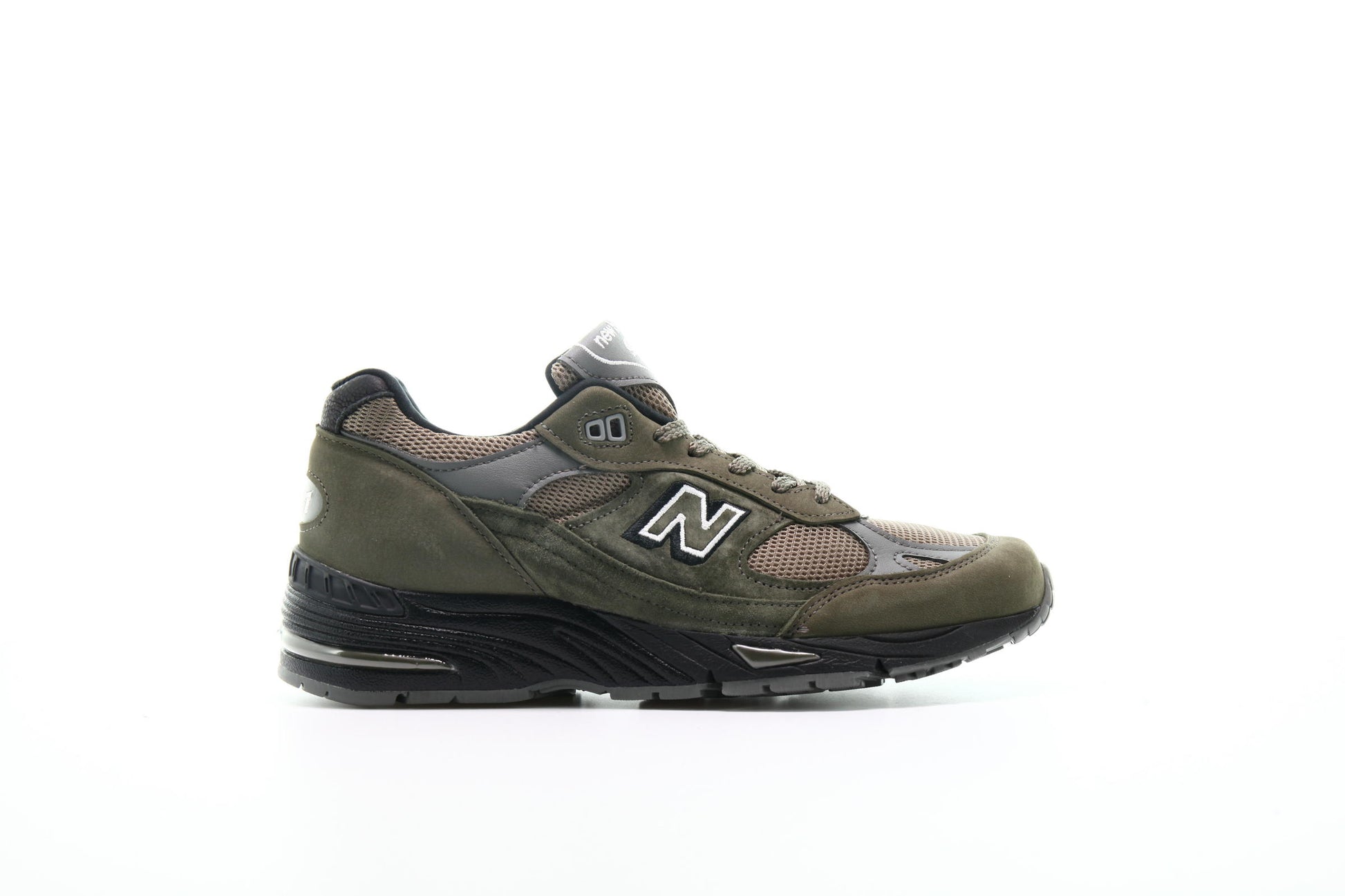 Exclusive New Balance M 991 FDS "Khaki" — 4 — Front View