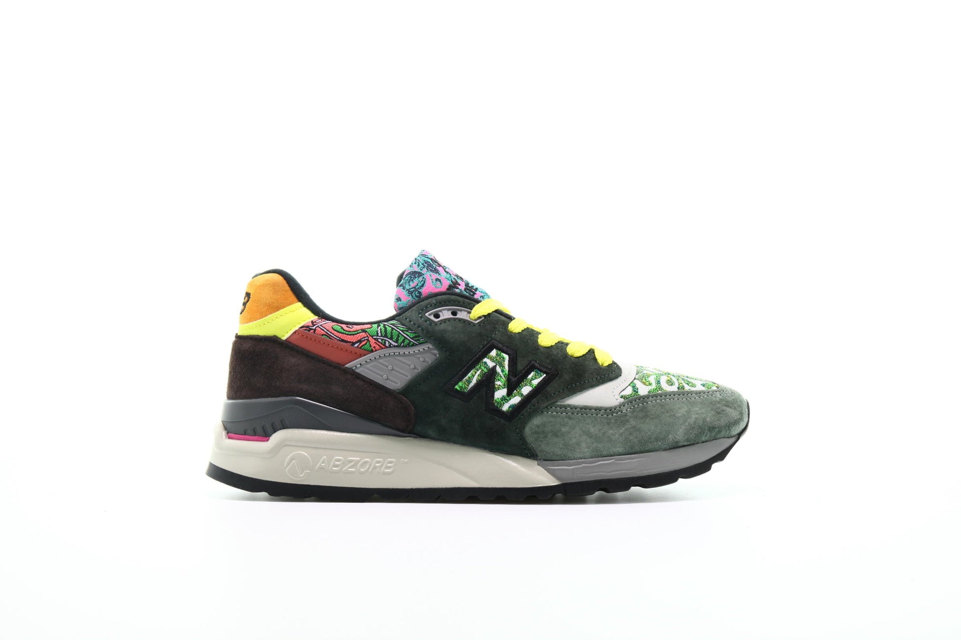 Exclusive New Balance M 998 AWK "Green" — 4 — Front View