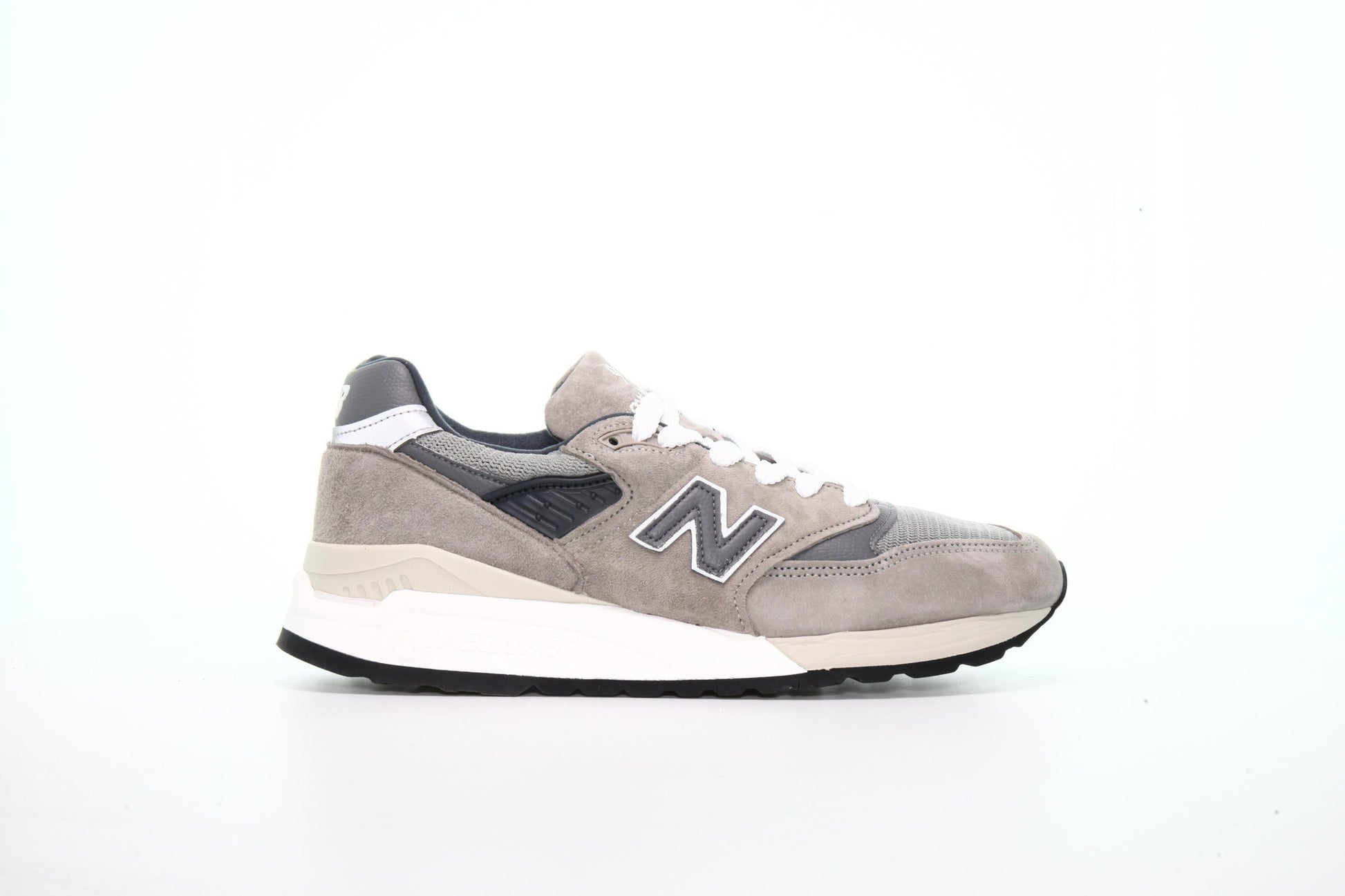 Exclusive New Balance M 998 BLA "Grey" — 4 — Front View