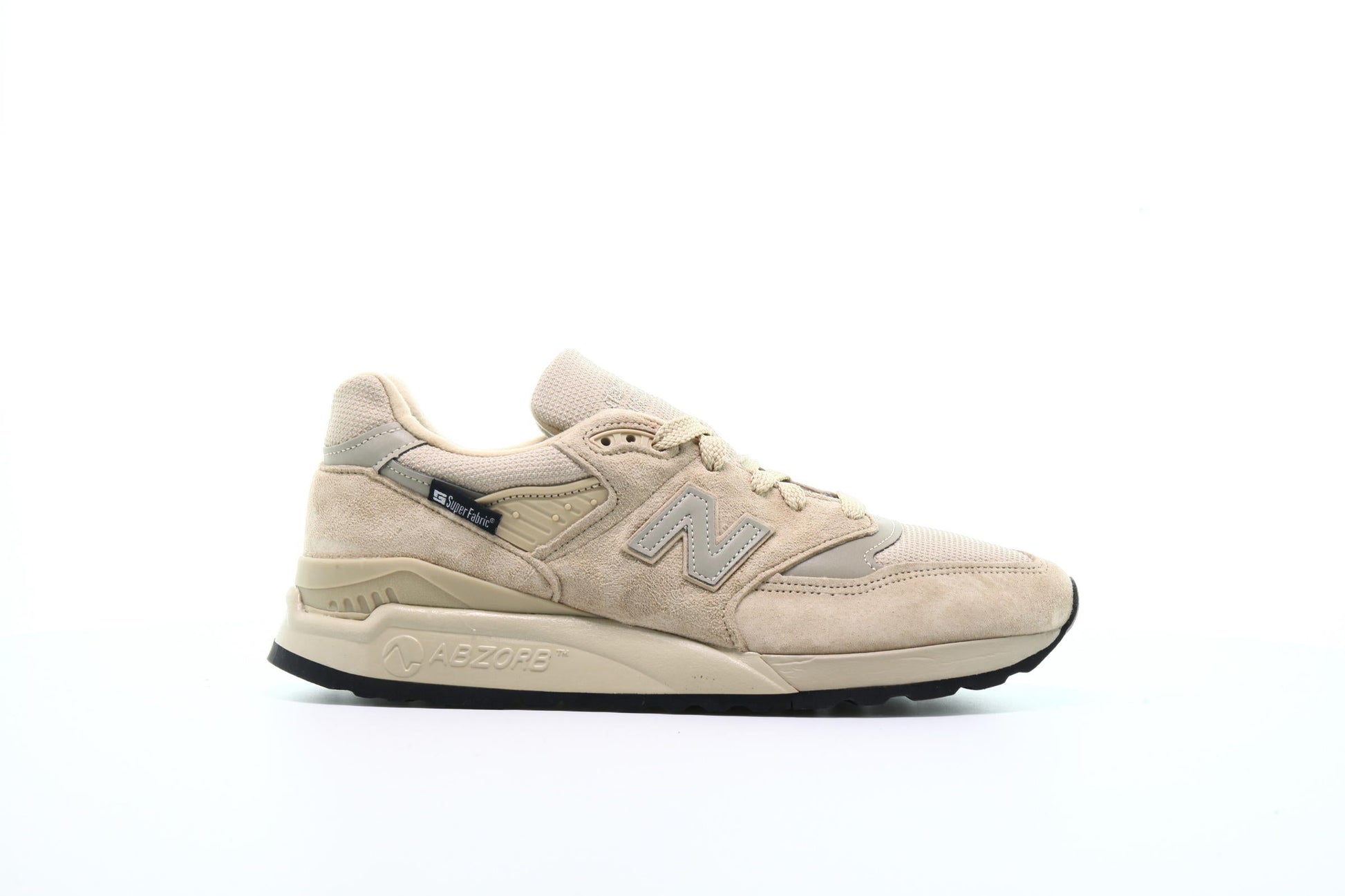 Exclusive New Balance M 998 BLC "Beige" — 4 — Front View