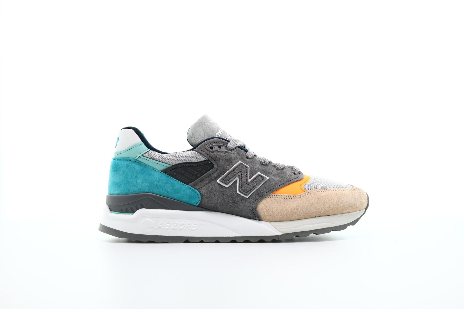 Exclusive New Balance M 998 D AWB "Grey" — 4 — Front View