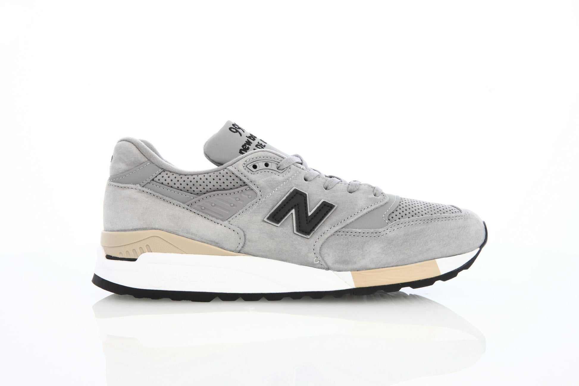 Exclusive New Balance M 998 DTK "Grey" — 4 — Front View
