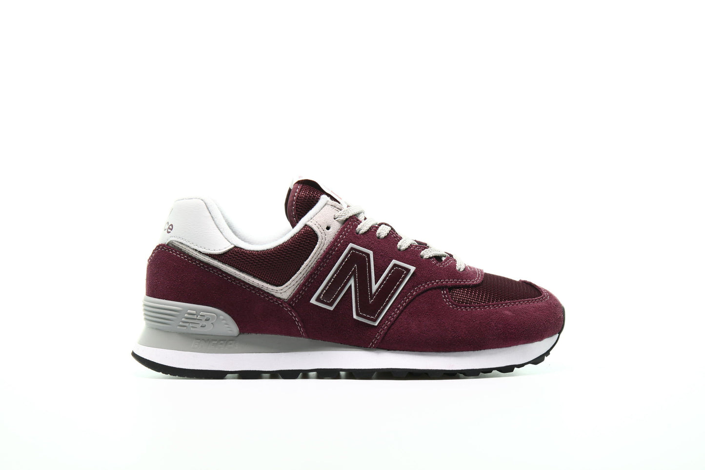 Exclusive New Balance ML 574 D EGB "Burgundy" — 4 — Front View
