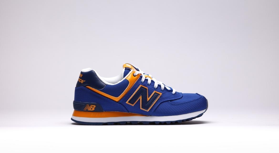 Exclusive New Balance ML 574 PPB — 4 — Front View