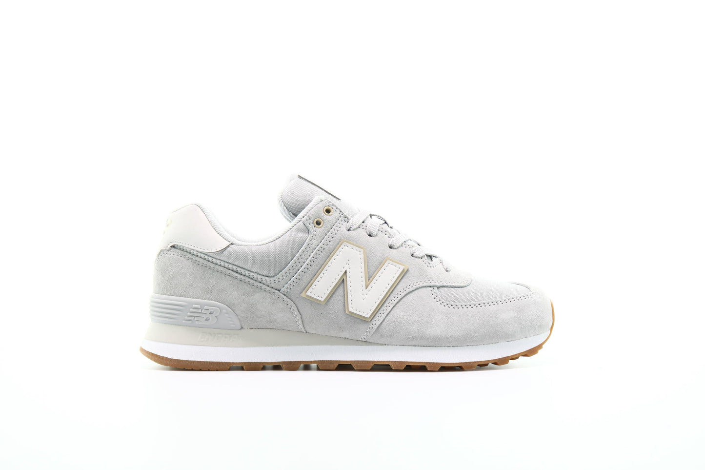 Exclusive New Balance ML 574 SNI "Grey" — 4 — Front View