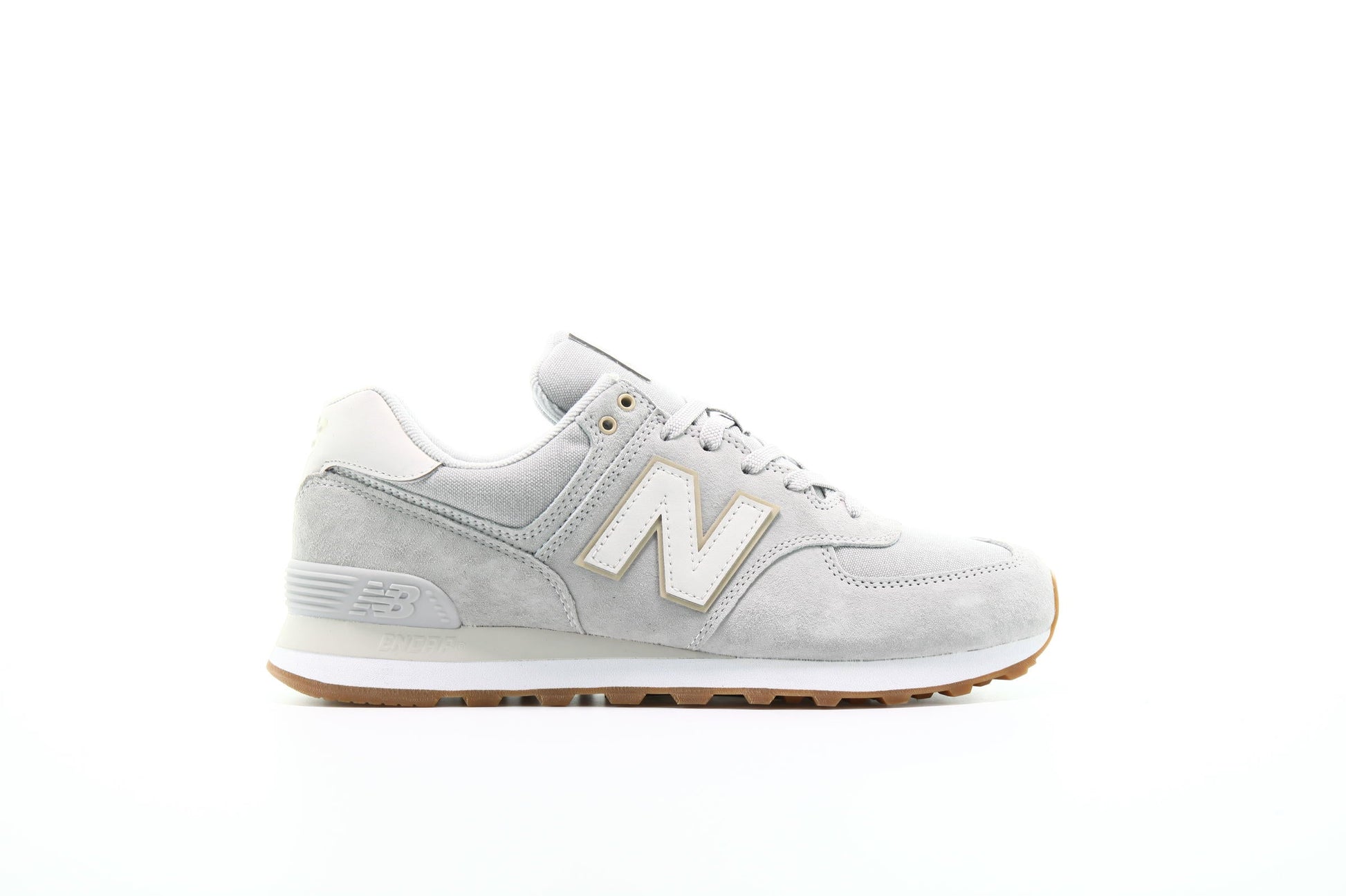 Exclusive New Balance ML 574 SNI "Grey" — 4 — Front View