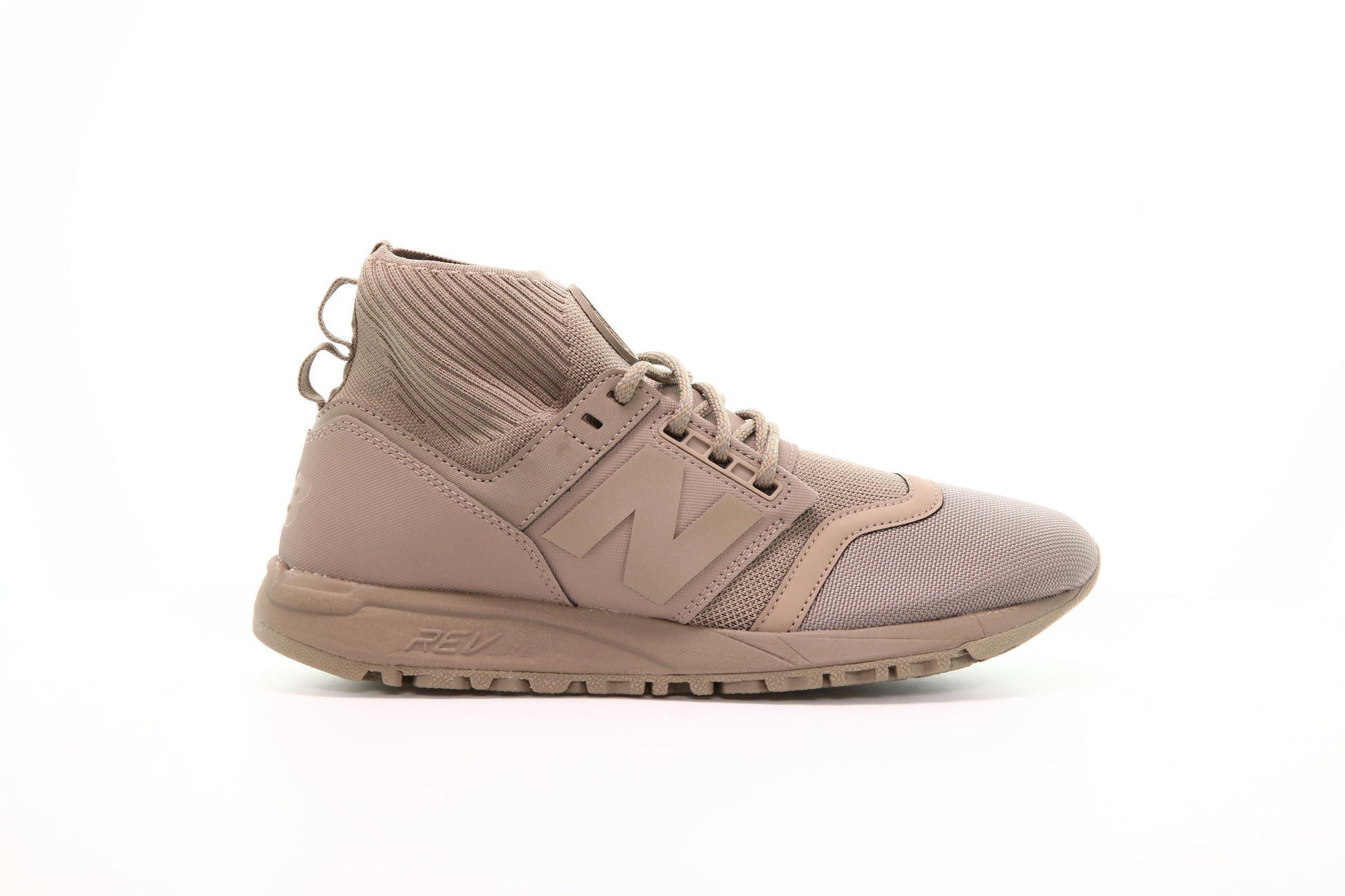Exclusive New Balance MRL 247 ON "Mushroom" — 4 — Front View