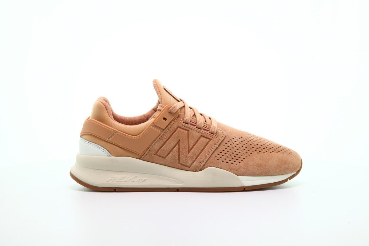 Exclusive New Balance MS 247 GP "Orange" — 4 — Front View