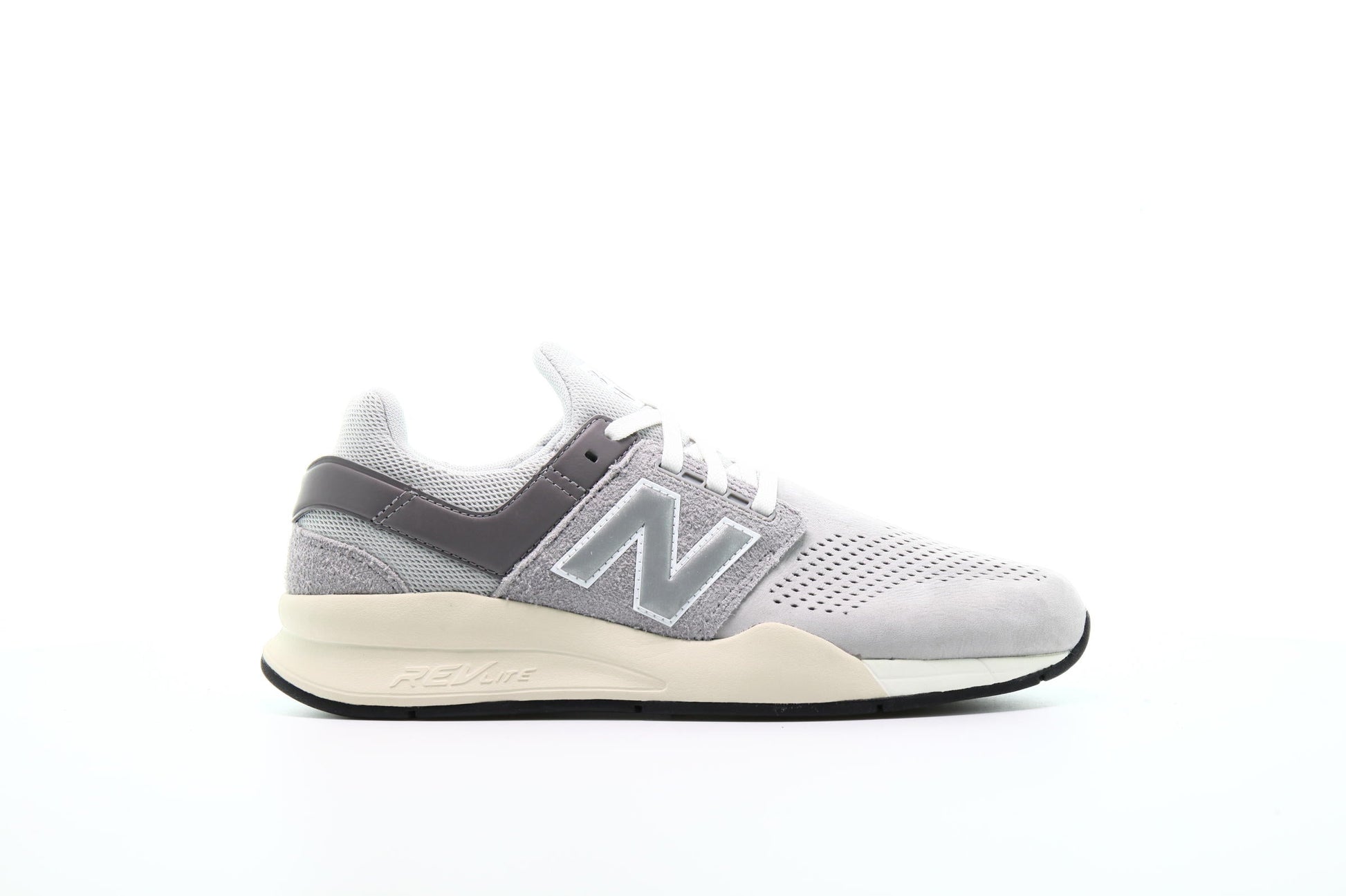 Exclusive New Balance MS 247 GY "Rain Cloud" — 4 — Front View