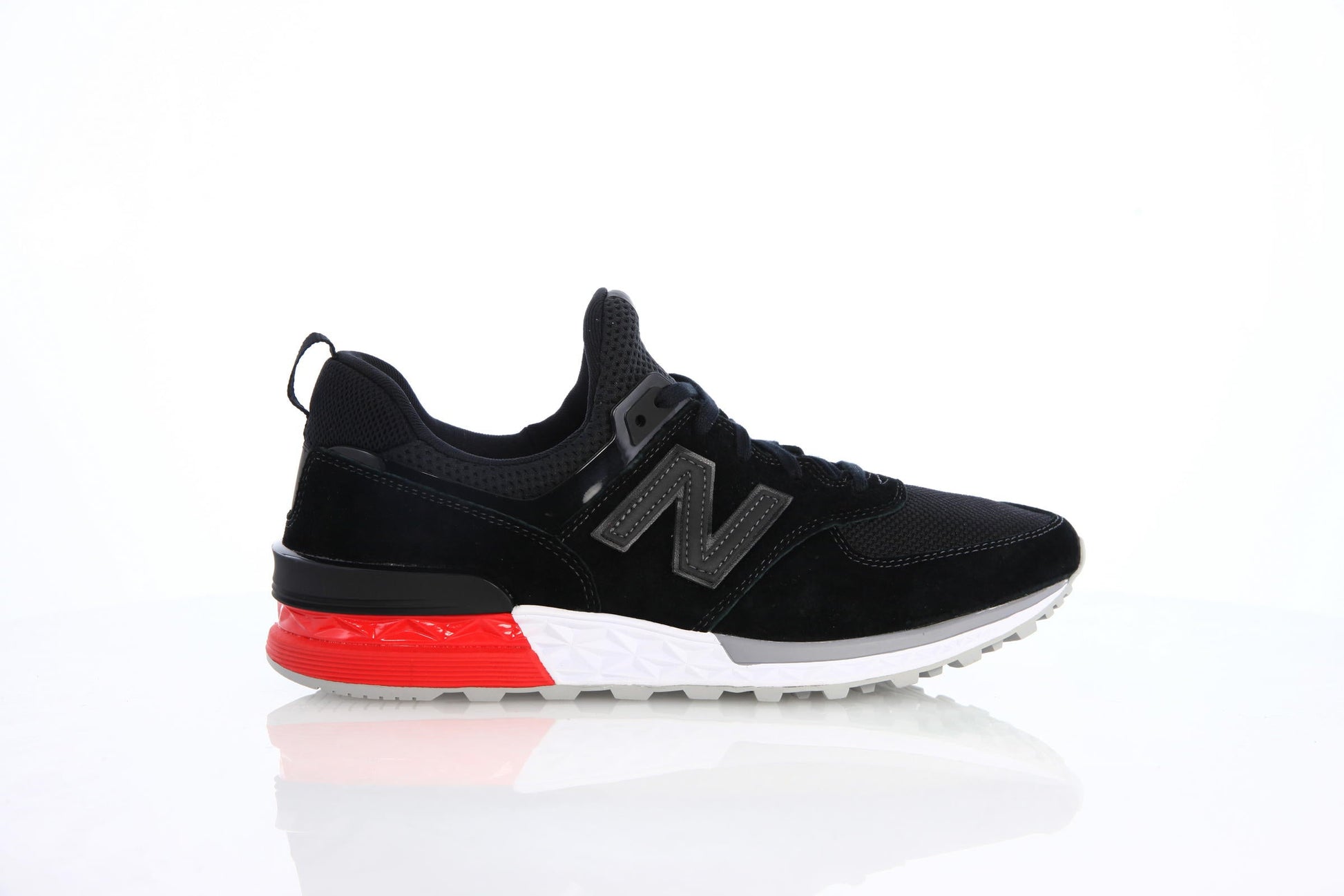 Exclusive New Balance MS 574 AB "Black" — 4 — Front View
