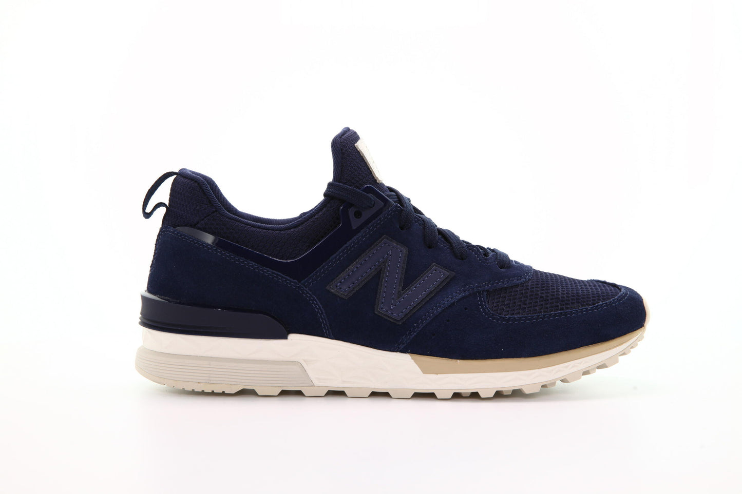 Exclusive New Balance MS 574 FSL "Pigment" — 4 — Front View