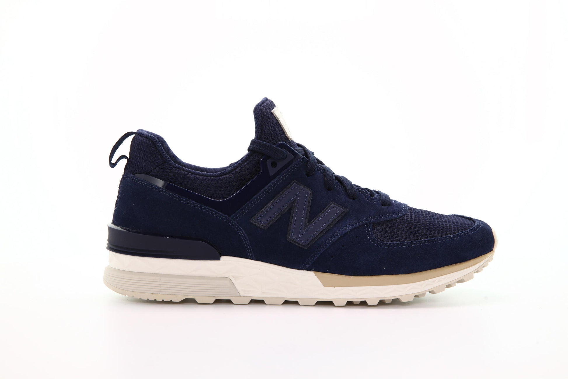 Exclusive New Balance MS 574 FSL "Pigment" — 4 — Front View