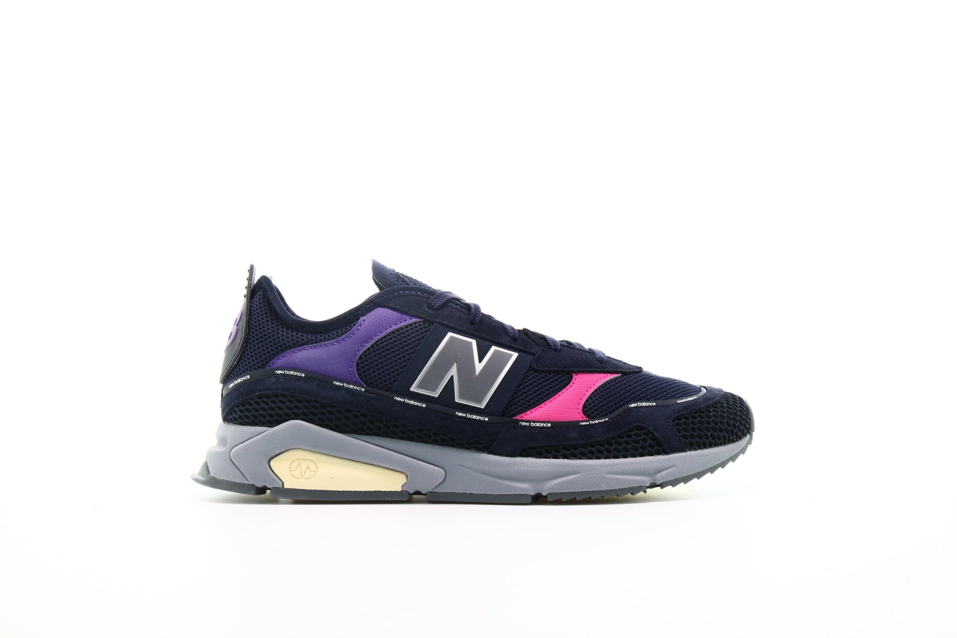 Exclusive New Balance MS X-Racer D "Navy" — 4 — Front View