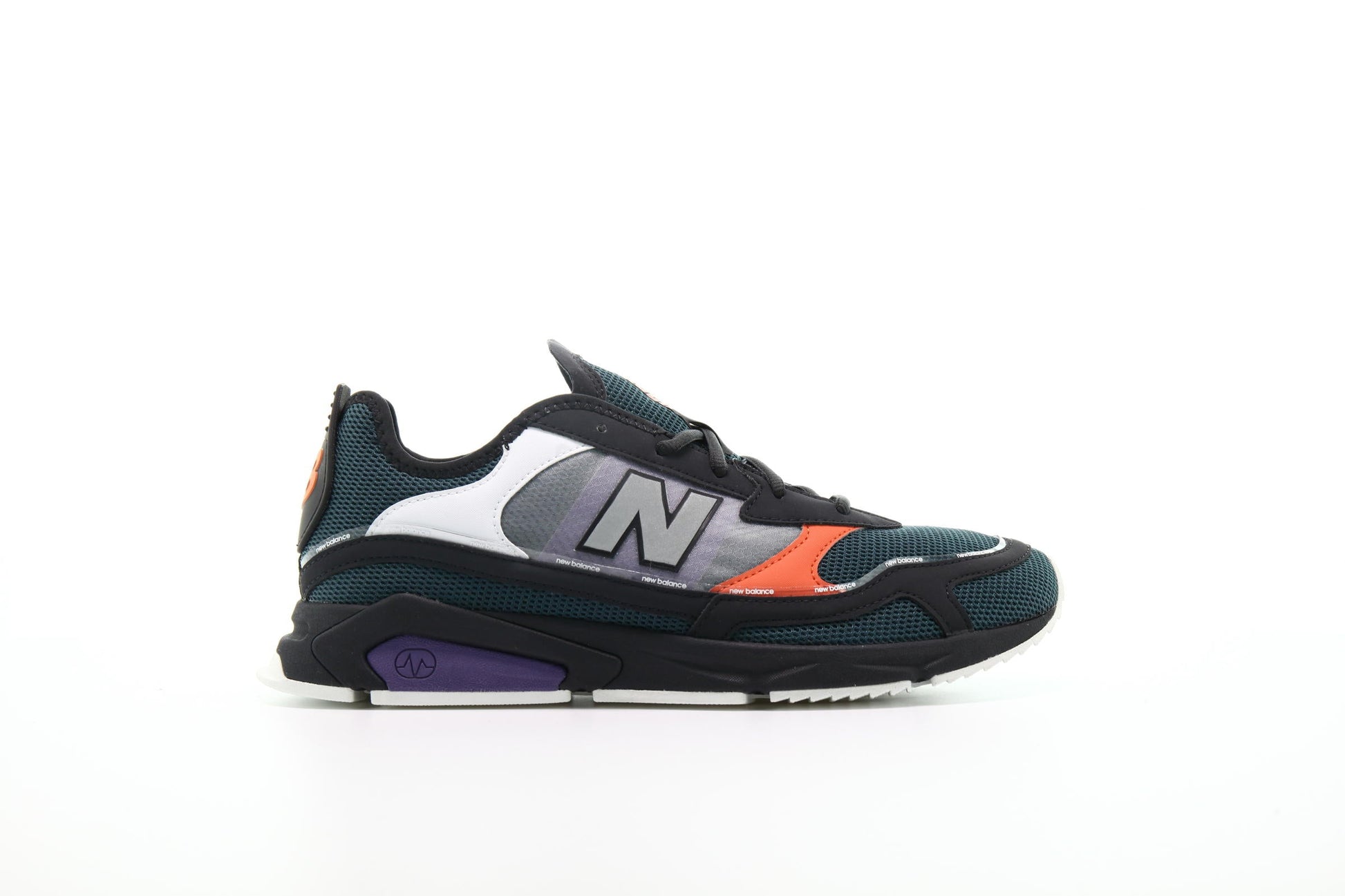 Exclusive New Balance MS X-RACER TLA "Black" — 4 — Front View