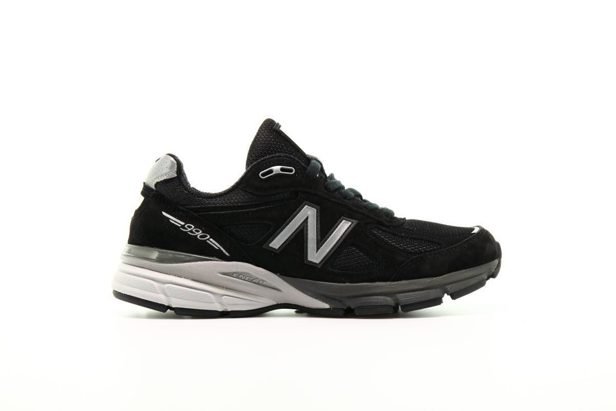 Exclusive New Balance W 990 BK4 "Black" — 3 — Front View