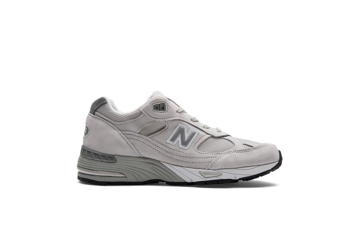 Exclusive New Balance W 991 POW "Off White" — 3 — Front View