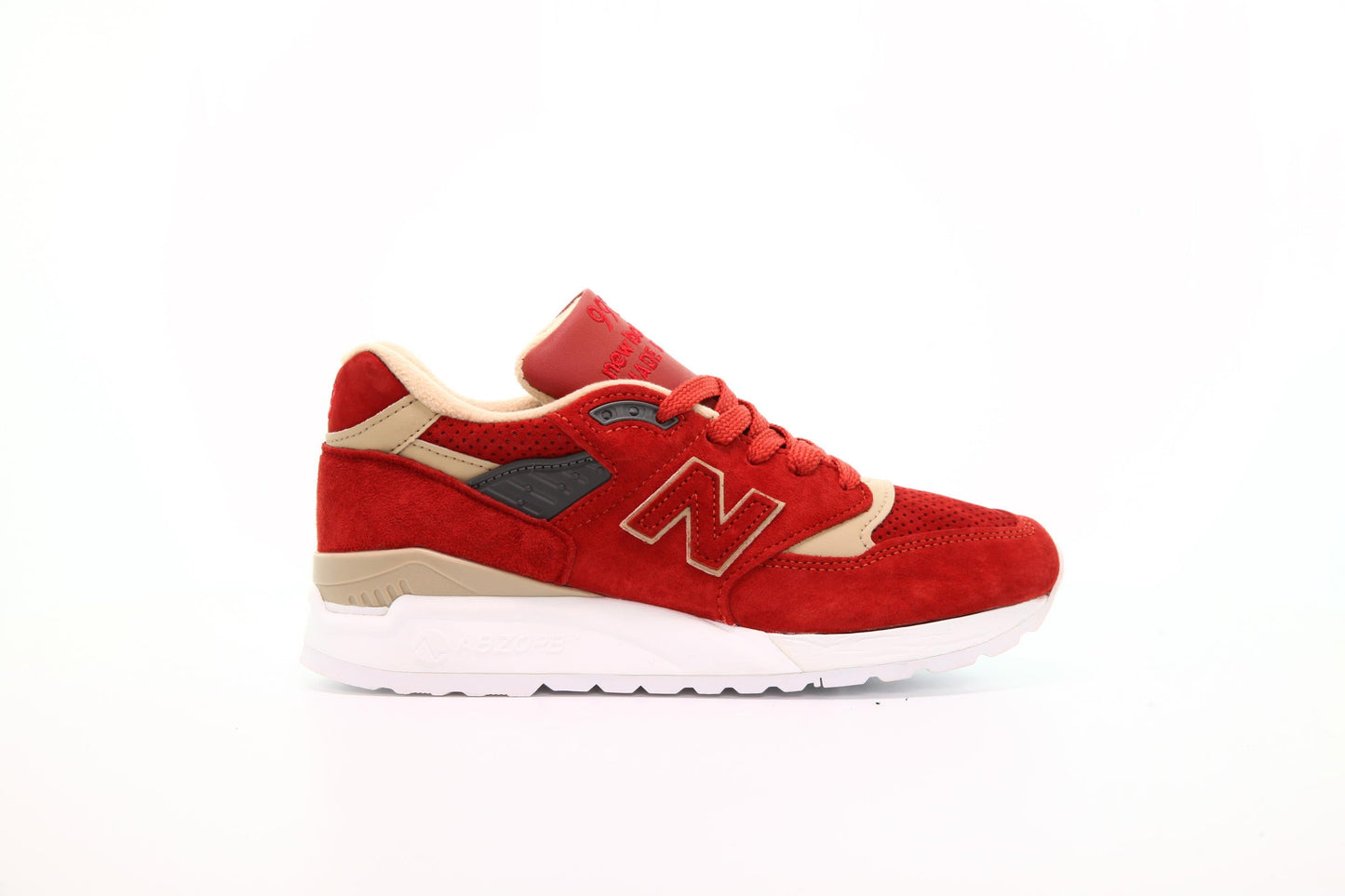 Exclusive New Balance W 998 WA "Red" — 3 — Front View