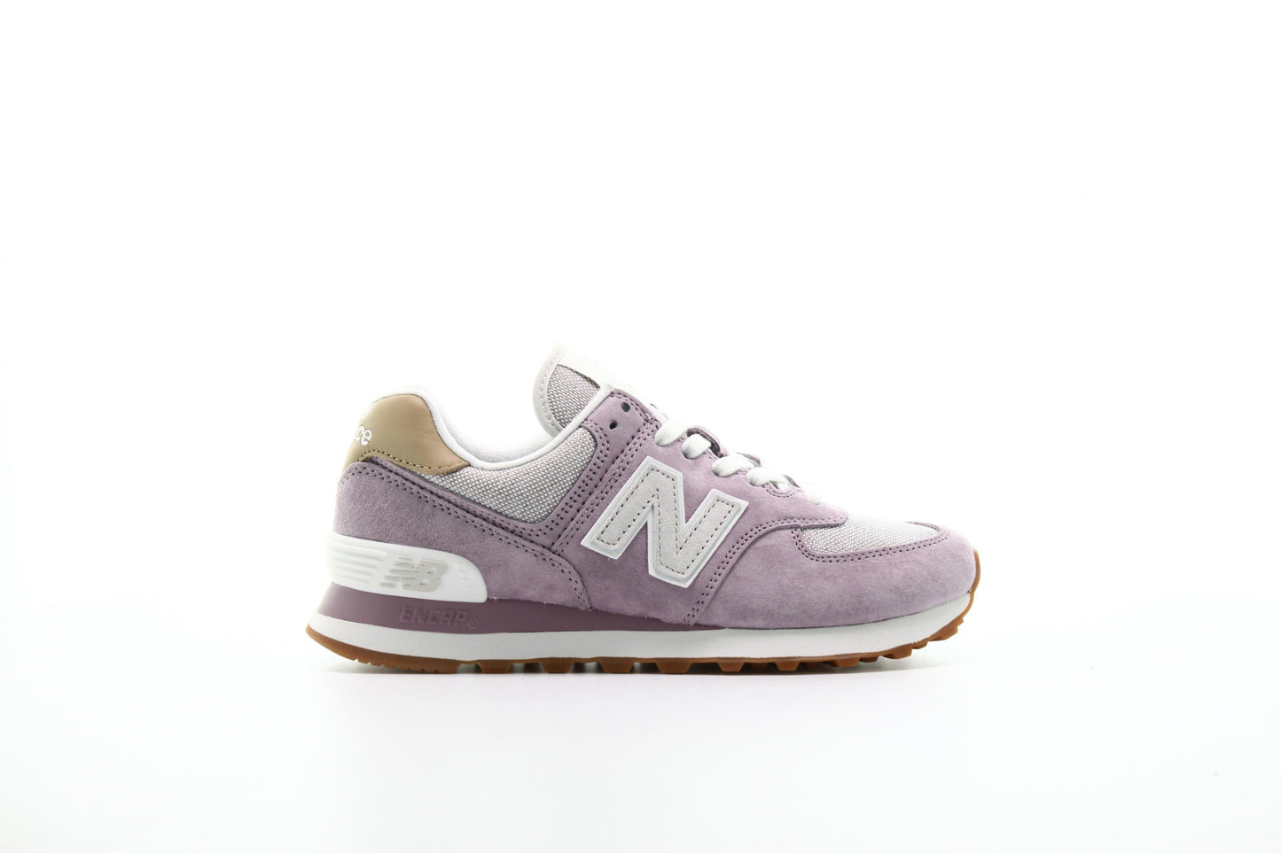 Exclusive New Balance WL 574 B CLC "Purple" — 3 — Front View