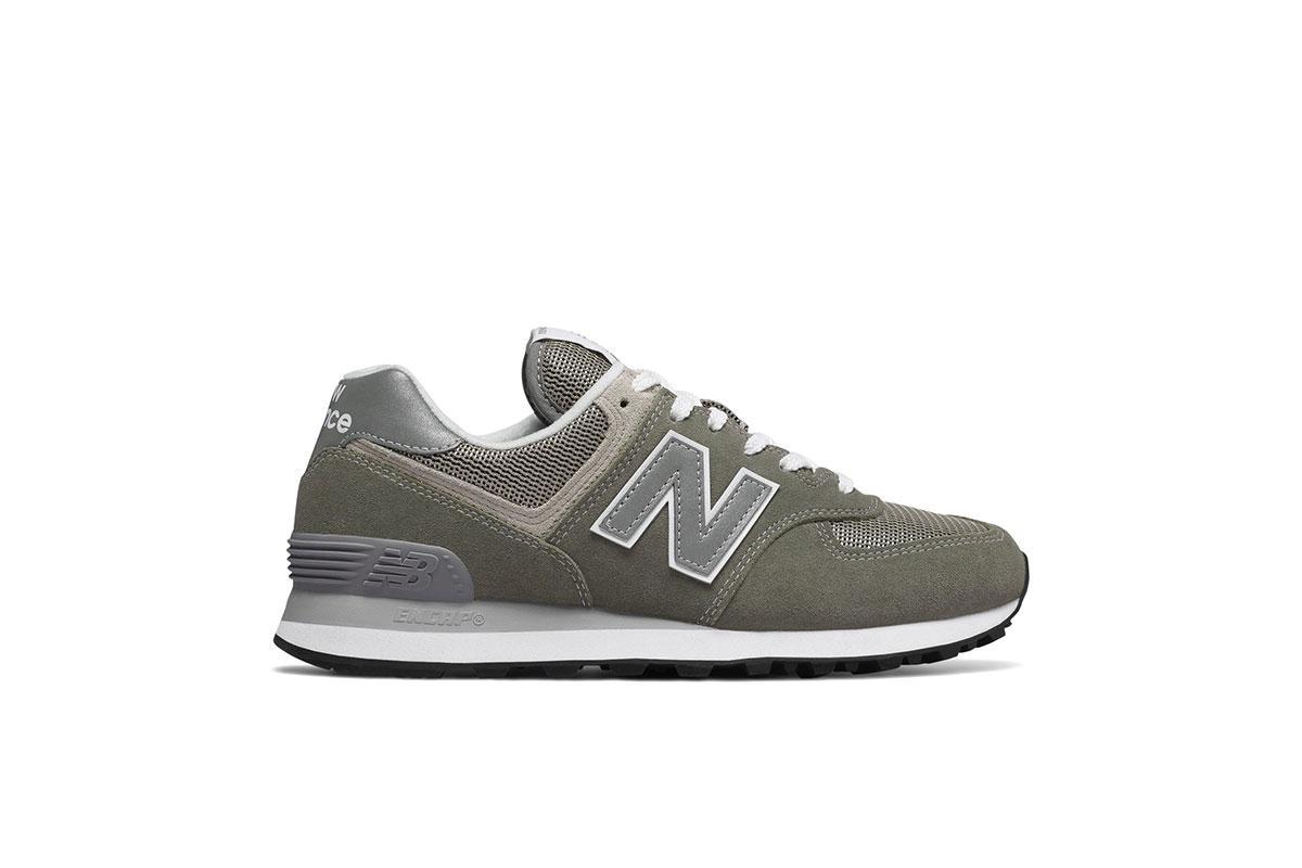 Exclusive New Balance WL 574 EG "Grey" — 3 — Front View