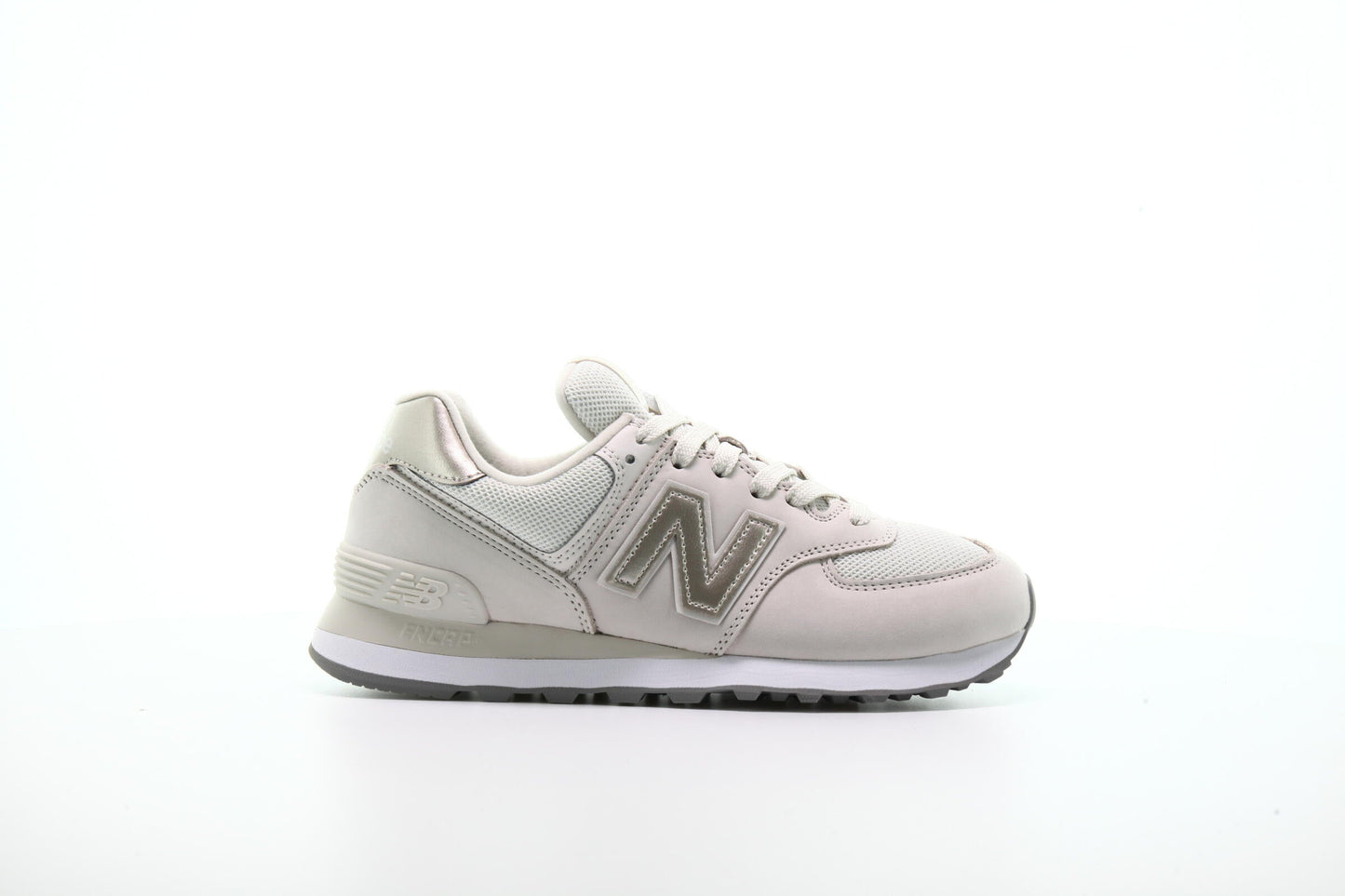 Exclusive New Balance WL 574 WNK "Off White" — 3 — Front View