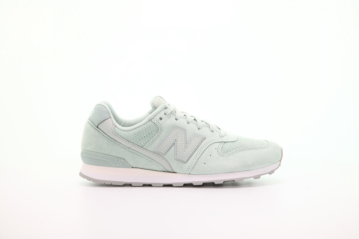 Exclusive New Balance WR 996 WPM "Mint Cream" — 3 — Front View