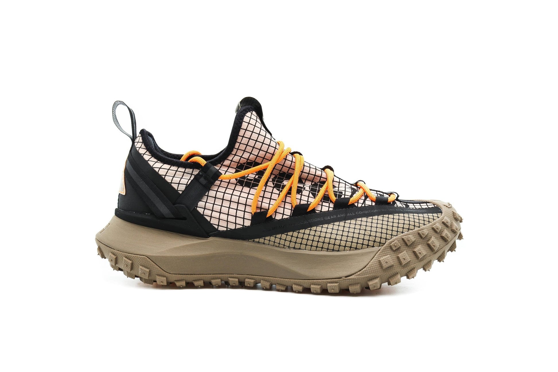 Exclusive Nike ACG MOUNTAIN FLY LOW "FOSSIL STONE" — 3.5 — Front View