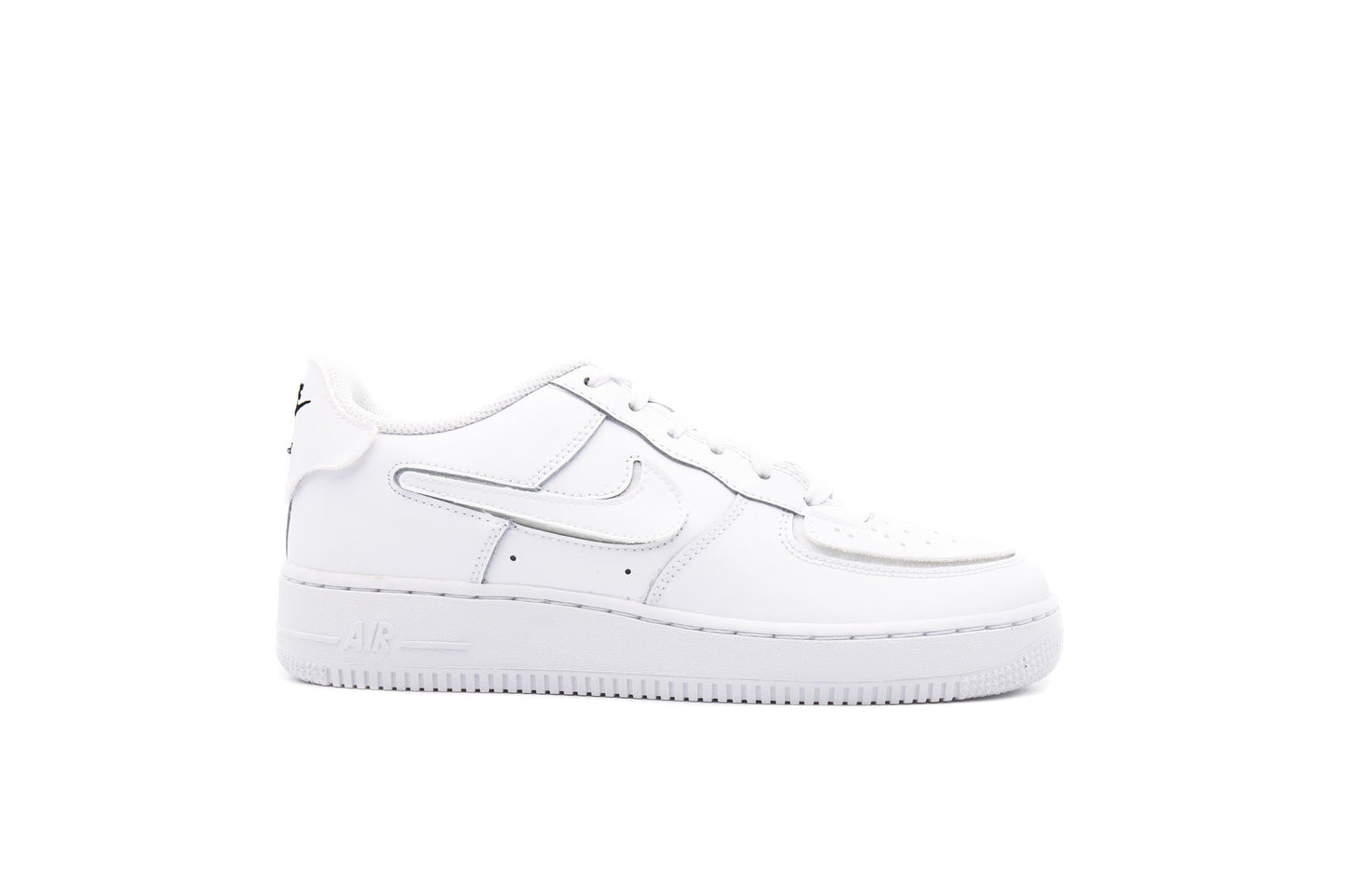 Exclusive Nike AF1/1 (GS) "WHITE" — 3.5Y — Front View