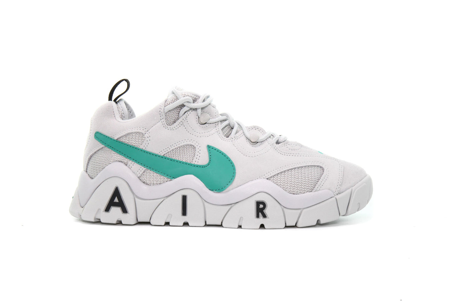 Exclusive Nike AIR BARRAGE LOW "GREY FOG" — 3.5 — Front View