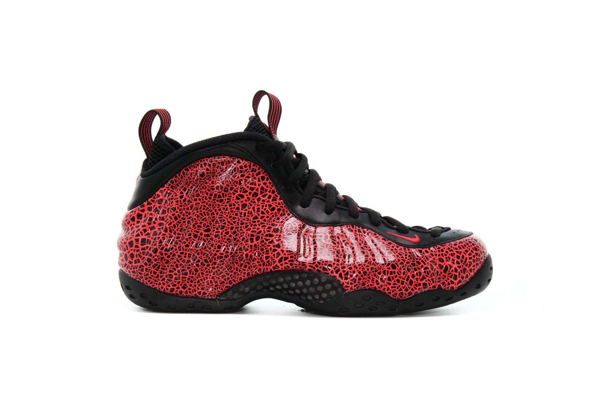 Exclusive Nike AIR FOAMPOSITE ONE "Black" — 3.5 — Front View