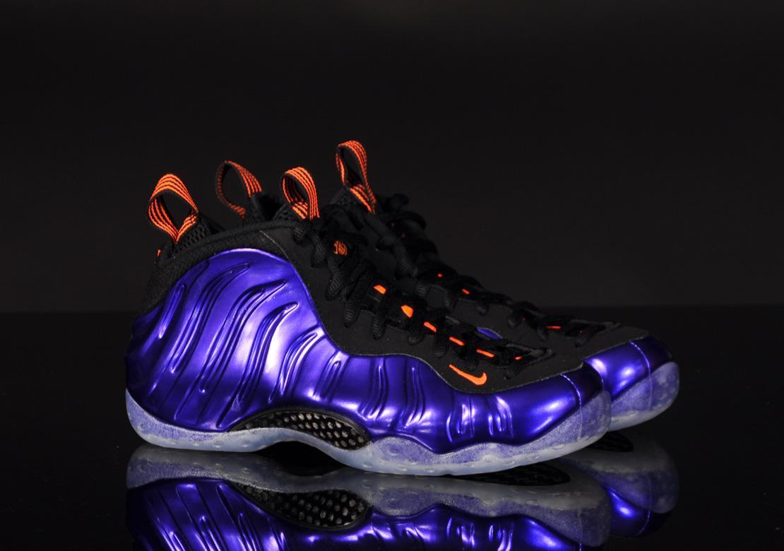 Exclusive Nike Air Foamposite One Premium QS Phoenix Suns — 3.5 — Front View