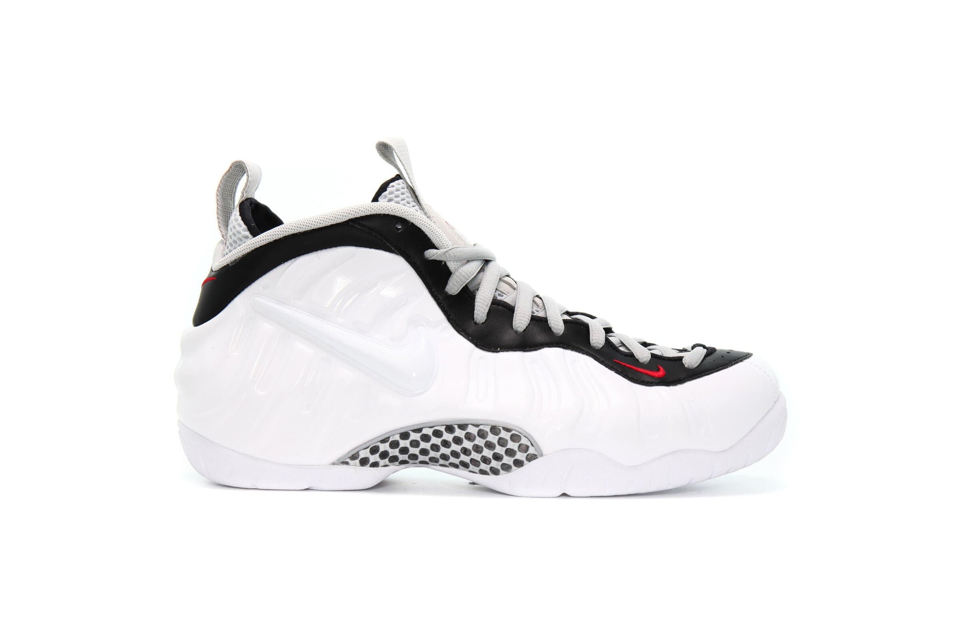 Exclusive Nike AIR FOAMPOSITE PRO "White" — 3.5 — Front View