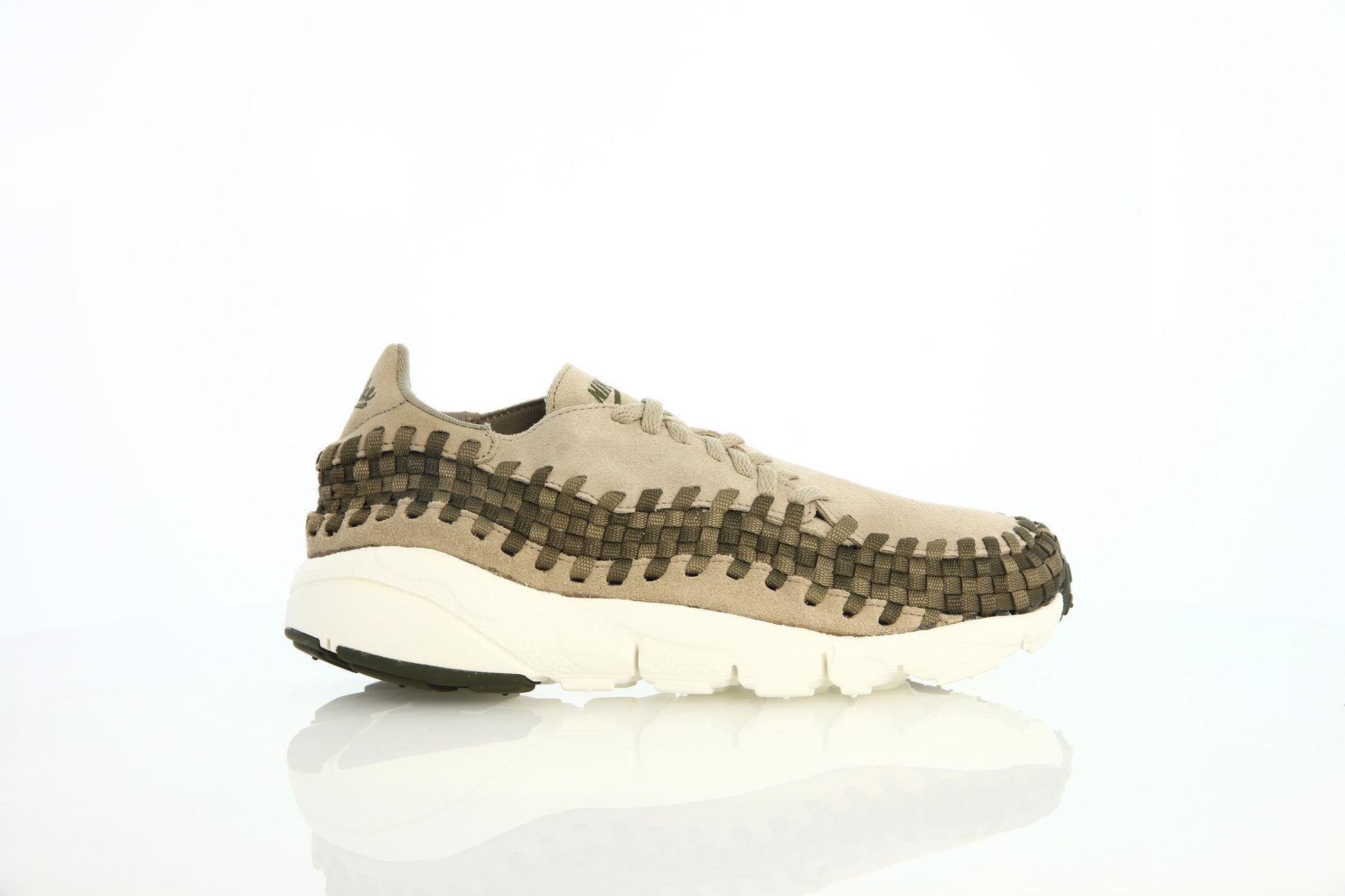 Exclusive Nike Air Footscape Woven Nm "Khaki" — 3.5 — Front View